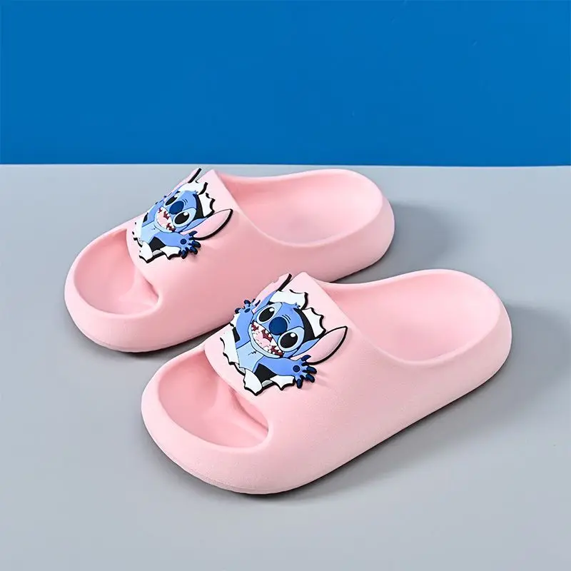 Stitch children\'s slippers boys\' new non-slip wear-resistant home casual fashion cartoon outer wear comfortable sandal slippers