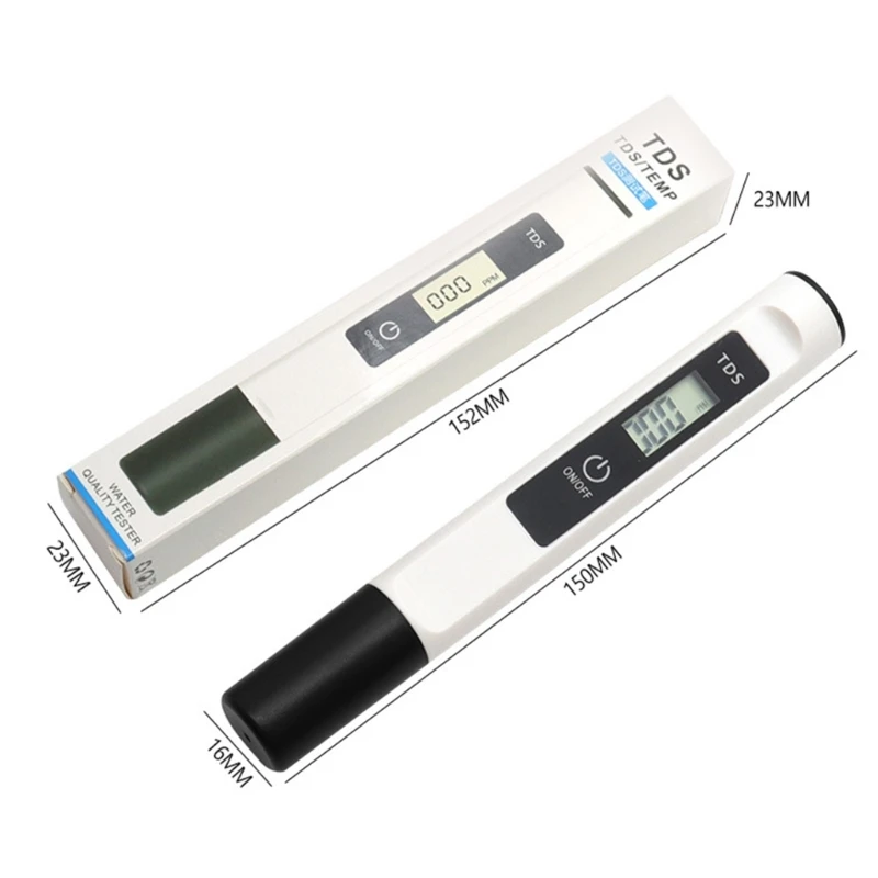 TDS Digital Salinity Tester Meter for Salt Water Pool & Fish Pond Testing Toolsl M68E