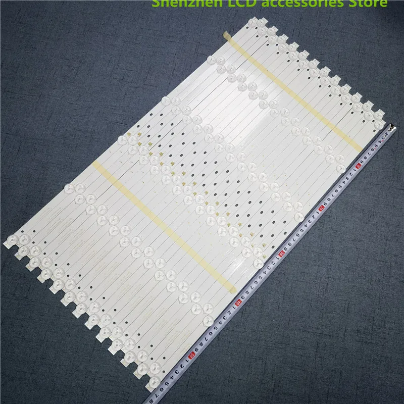for 6Leds HL-00320A30-0601S-07 A1 2 6 silver IP-LE32/495523 LCD TV backlight bar 575mm 6lamp 6V 100%NEW