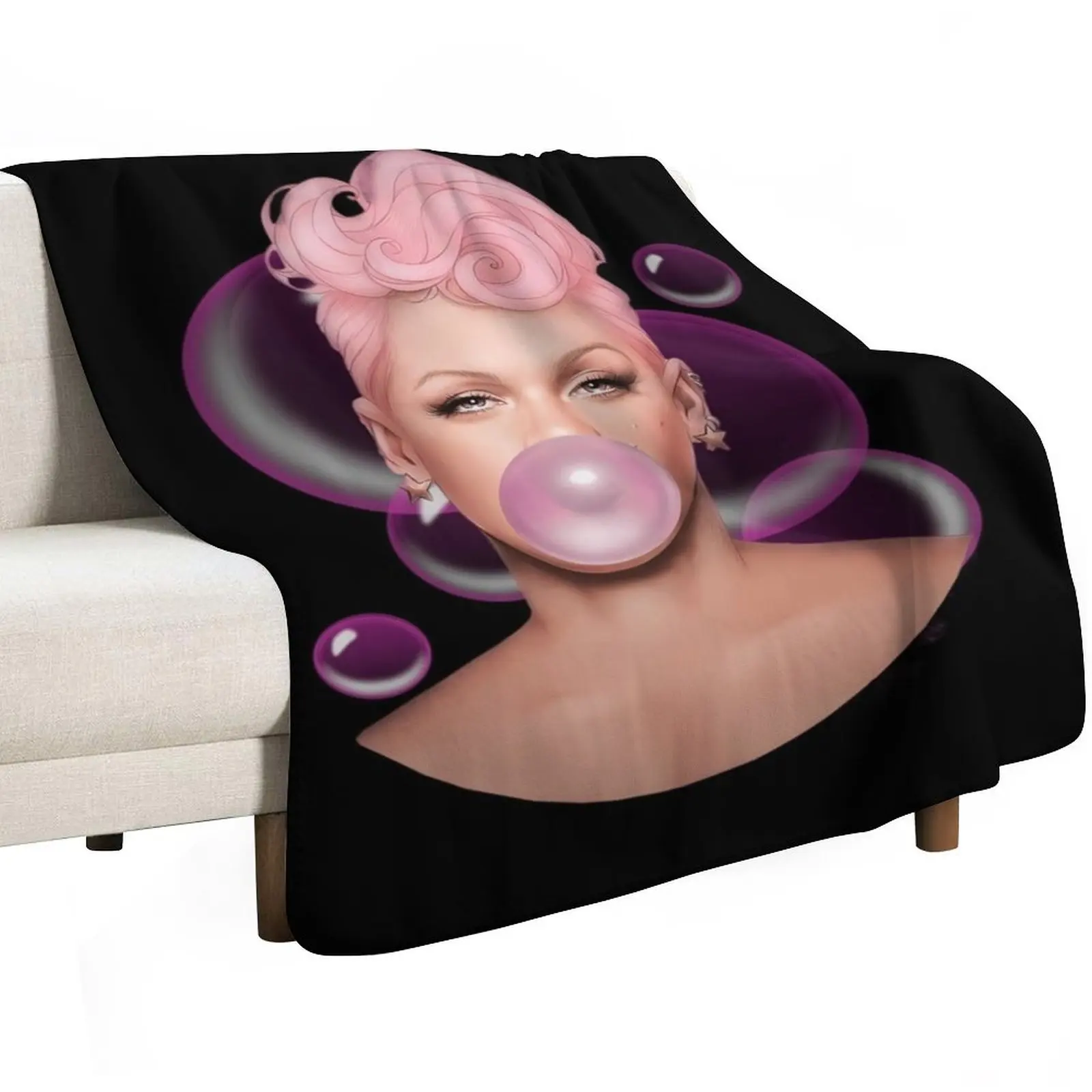 Summer Carnival Bubblegum Tour Pink Pnk P Nk Throw Blanket manga Kid'S Thermal decorative warm winter Blankets