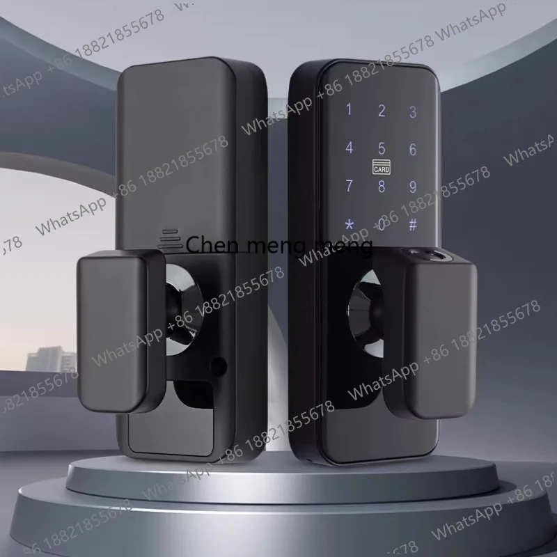 

Умный дверной замок с функцией распознавания отпечатков пальцев для дома, спальни, офиса, с возможностью ввода пароля, универсальный замок.