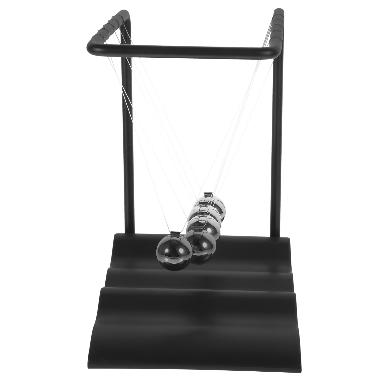 

Creative Newton Pendulum Beads Ornament Metal Swinging Balls Cradle Pendulum Desktop Decor Physics Learning Perpetual Motion