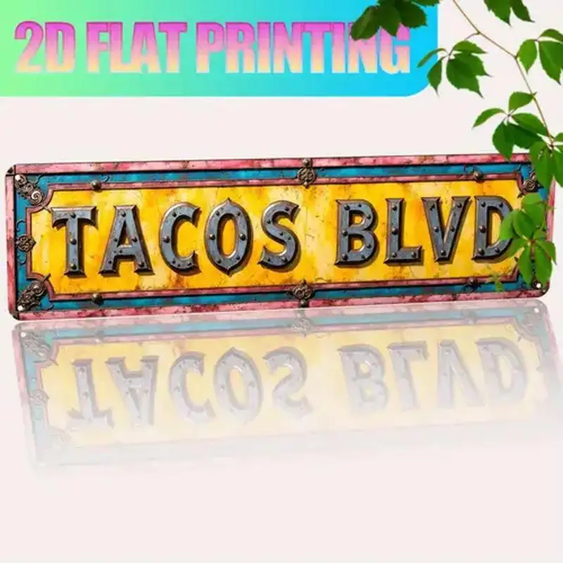 [2D Flat] 1Pc Metal…