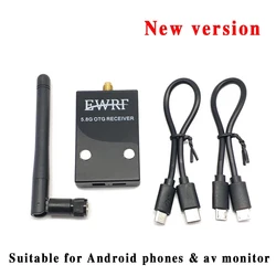 5.8G 150CH Mini FPV FUAV Ricevitore UVC Video Downlink OTG Per Android Del Telefono Mobile Smartphone FPV Quadcopter Drone