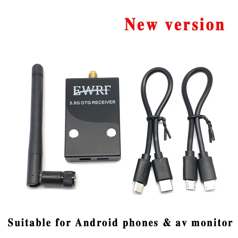 5.8G 150CH Mini FPV FUAV Receiver UVC Video Downlink OTG For Android Mobile Phone Smartphone FPV Quadcopter Drone