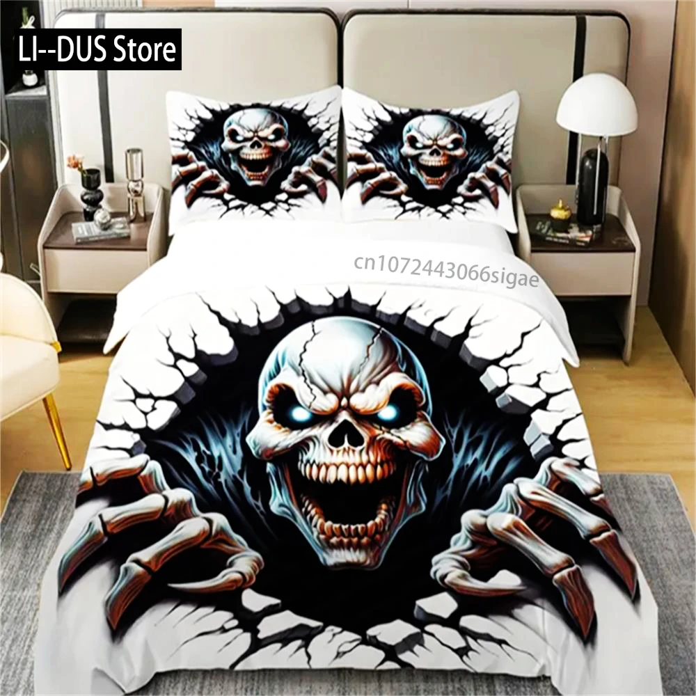 Creative Fashion Duvet Cover Set, High Quality Pattern Bedding Set, Soft And Comfortable Duvet Cover, Suitable For Bedroom