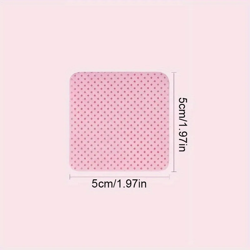 Lint Free Nail Wipes, Pink Wipes, Nail Polish Remover, Eyelash Extension Glue Cleaning Wipes, Absorvente Soft Removal Tool for Nail Art