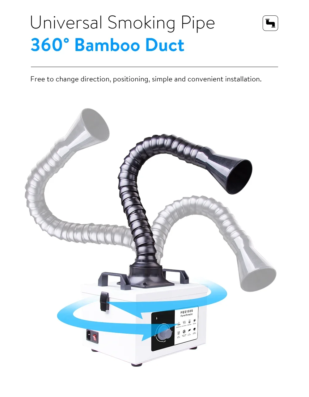 voor voor Desktop Soldeerdamp Extractor Machine Rookabsorber Voor Telefoon Reparatie Rookreiniger