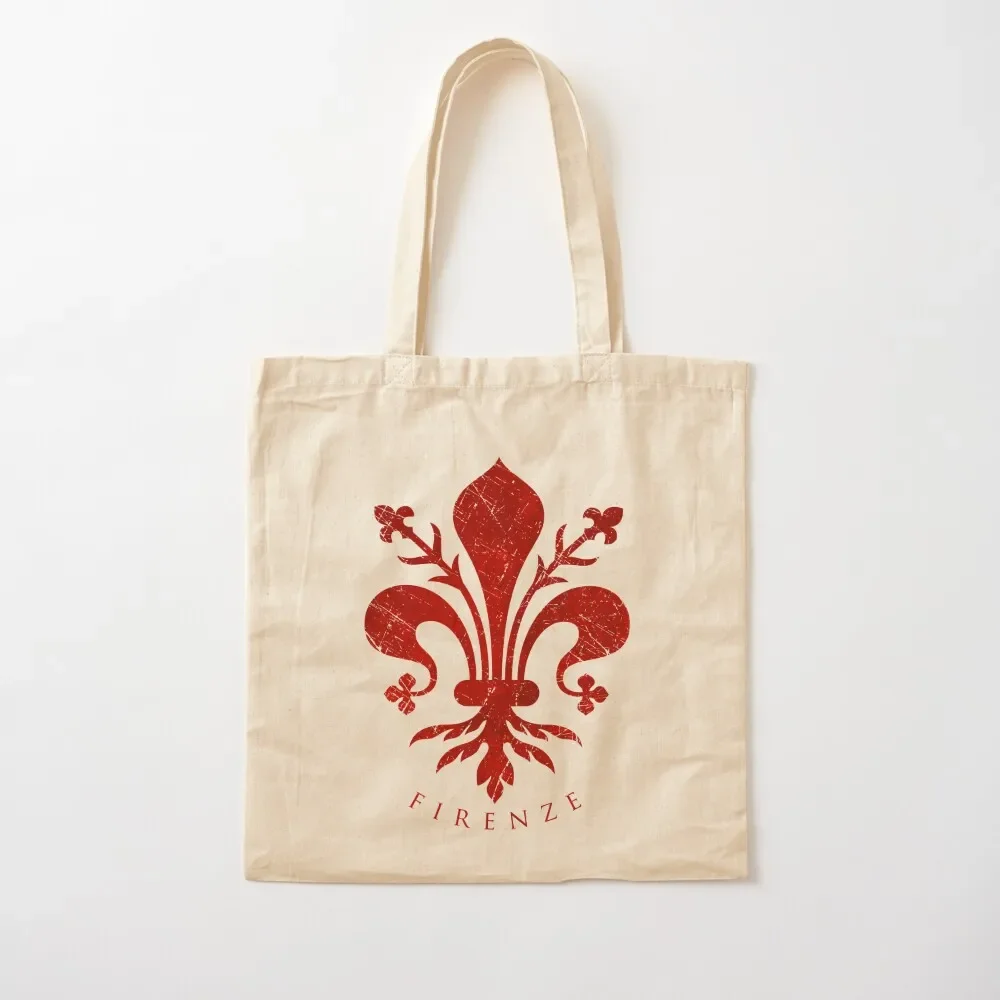 Firenze خمر شعار حمل حقيبة صديقة للبيئة حمل حقيبة حقائب التسوق الجامعية امرأة 2025 #2