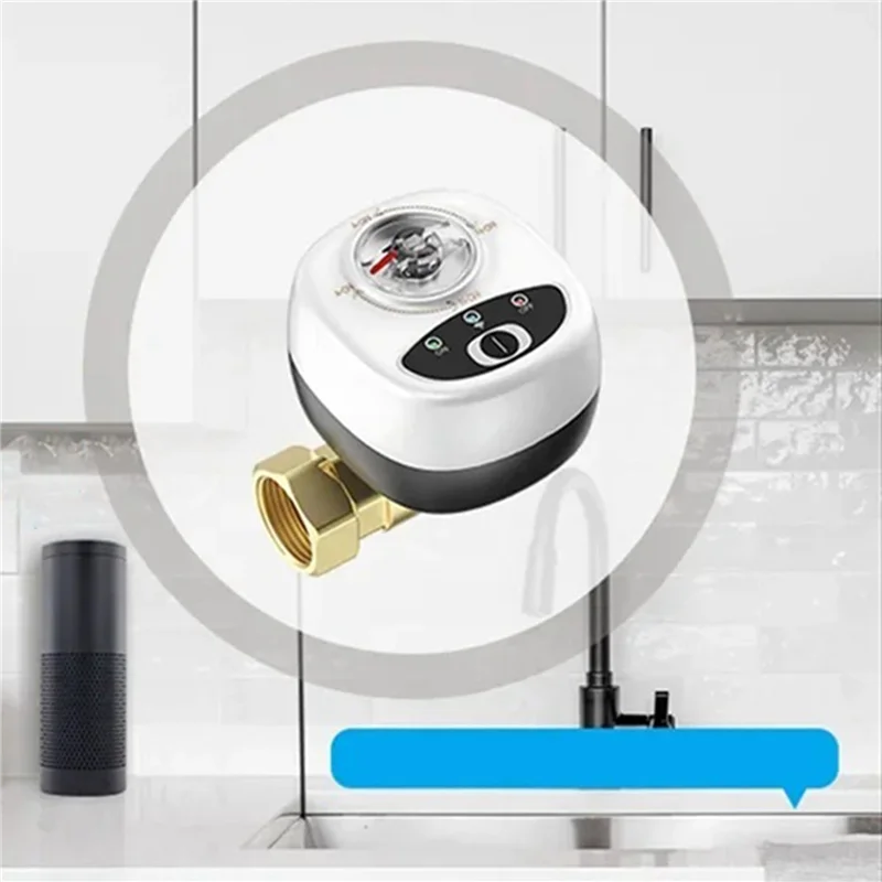 ABJF-2X Inteligentny sterownik zaworu Zigbee Ewelink Zawór kulowy Zdalne sterowanie przez aplikację IP65 Wodoodporny zawór wodny Współpracuje z Alexa, DN15