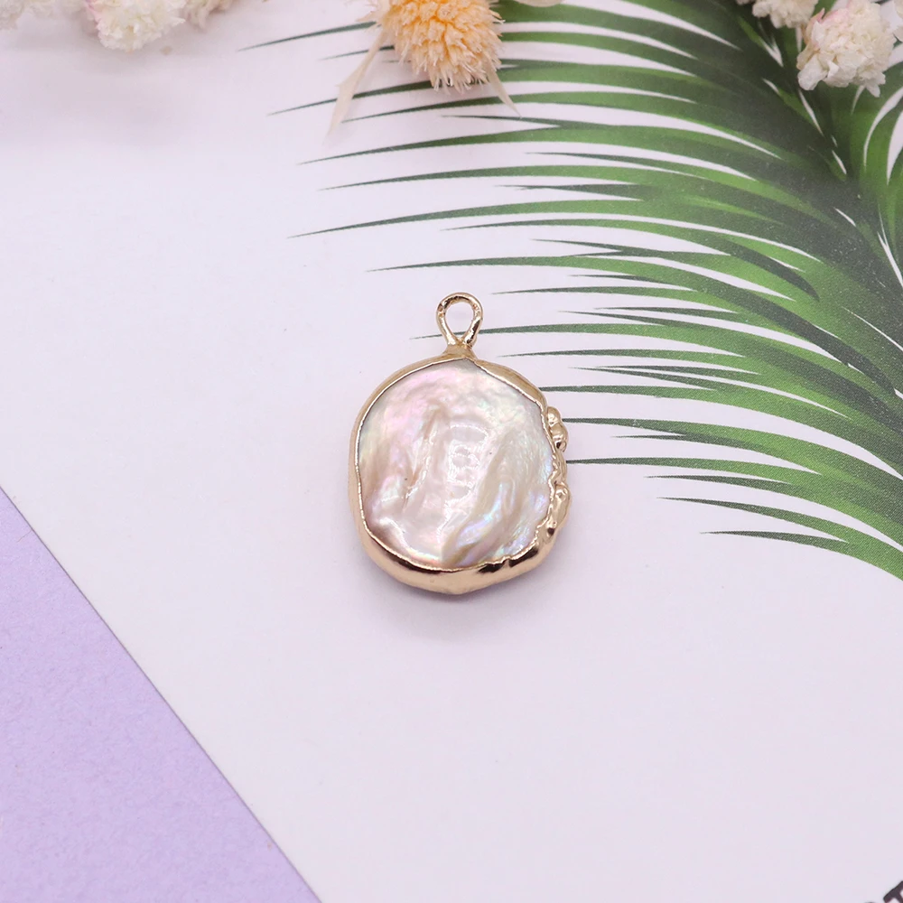 

New Baroque Pearl Charms Pendant Natural Freshwater Pearls for Jewelry Making DIY Necklace Earrings Accessories Women Gift