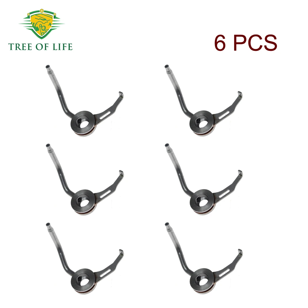 

6x Piston Cooling Jet Oil Nozzle 1526821 For Scania 4 Series P G R T Series DC 1526821Z 1540323 0104034