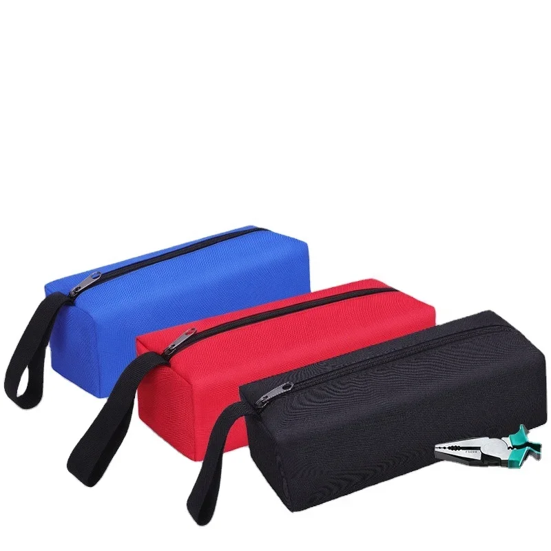 

New Convenient Selling Multi-functional Waterproof Canvas Hand Zipper Small Electrical Bag Heavy Storage Bag