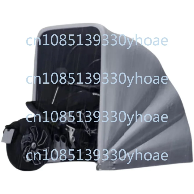 3.3*2*1.9 M (Length, Width and Height) Semi-automatic Stainless Steel Motorcycle Car