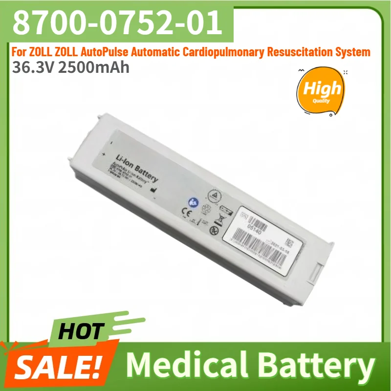 8700-0752-01 High Quality Medical Battery 36.3V 2500mAh For ZOLL ZOLL AutoPulse Automatic Cardiopulmonary Resuscitation System