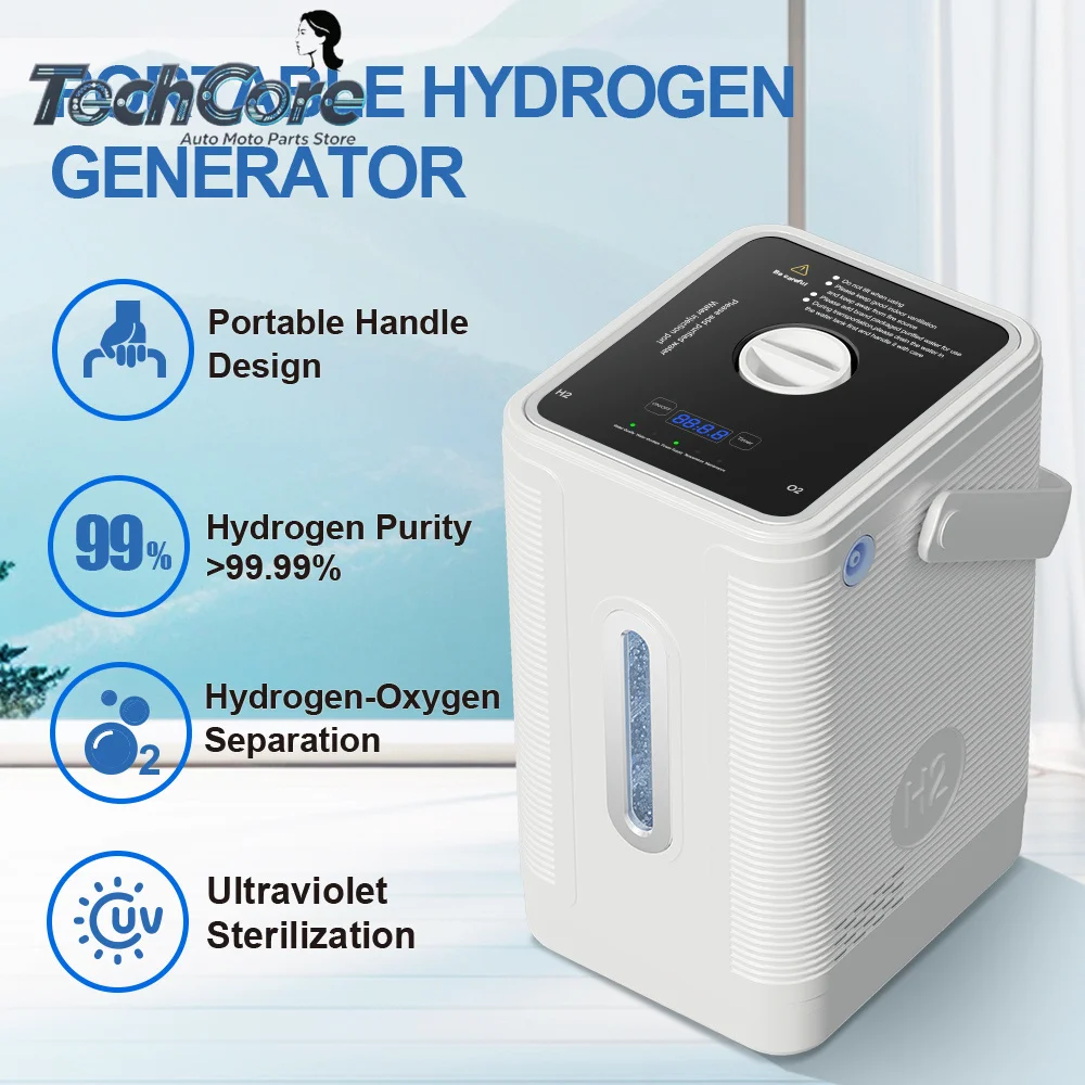 99.99% Purity N117 PEM Tech Oxygen Inhaler Machine 150ml/min Flow Portable HHO Generator for Daily Wellness Routine