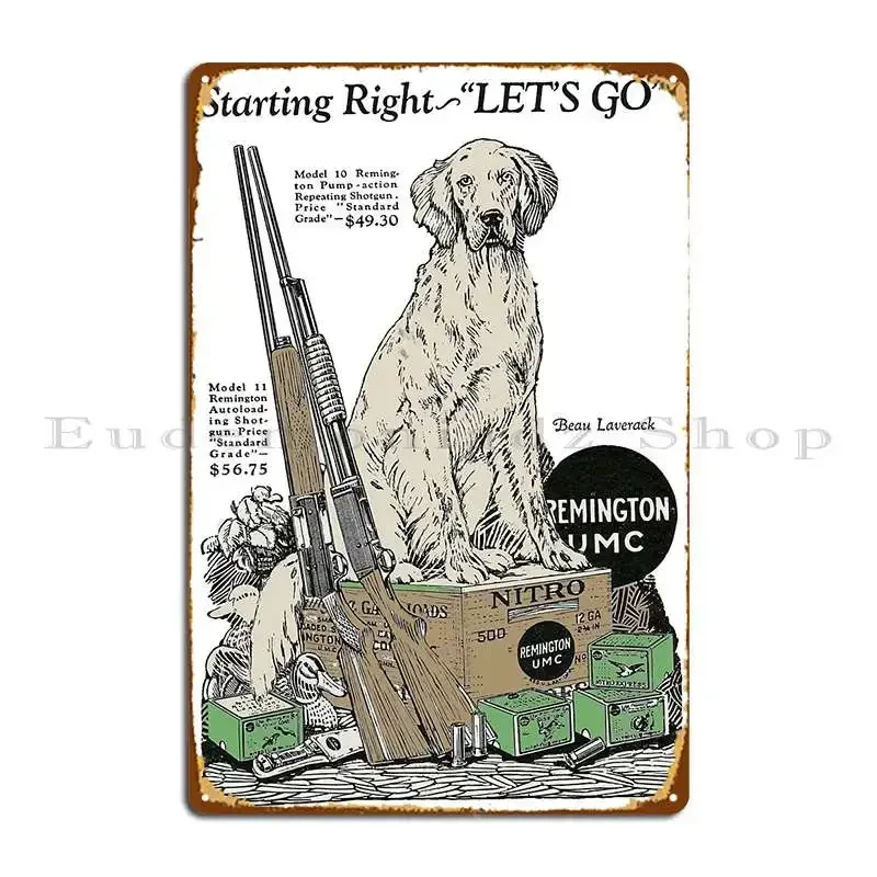 1928 Remington The Hunters Favored Ammo Metal Plaque Decoration Create Garage Decoration Cinema Garage Tin Sign Poster