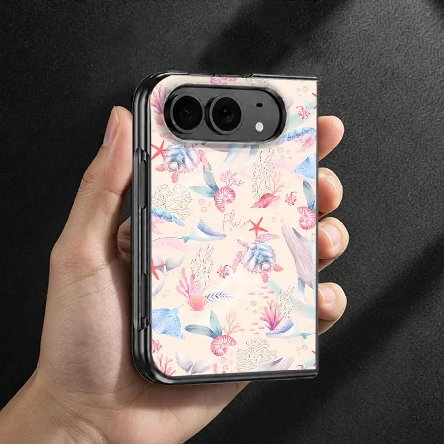 Marine Organism Shell Case for Apple iPhone 18 Fold 18Ultra 18Fold Ultra Phone Cover