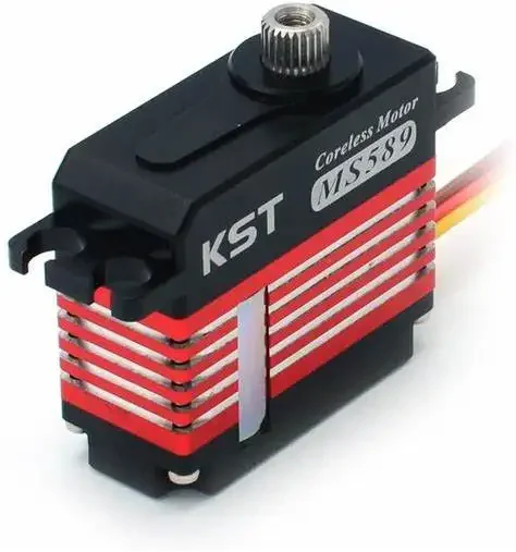 KST MS589 Mini Metal Gear Sensore magnetico Servo digitale adatto per aereo ciclico ad ala fissa per elicottero classe 500