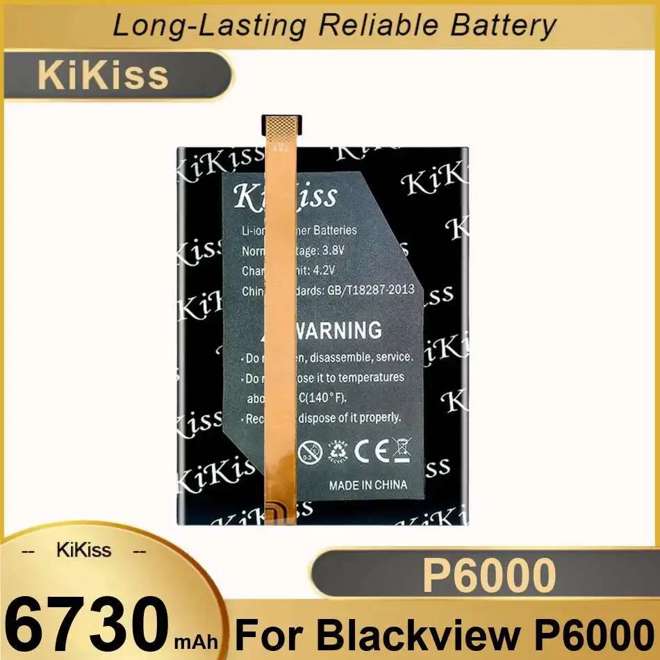 

Для Blackview P6000 Высокопроизводительный аккумулятор мобильного телефона 6730 мАч