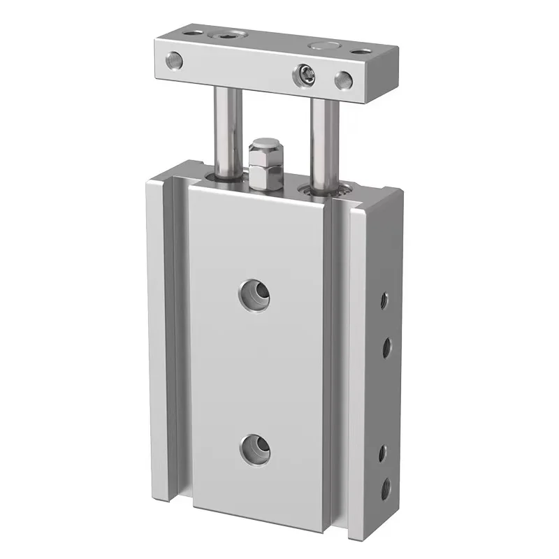 CXSM Series Pneumatic Dual Axis Dual Rod Cylinder Machine - 6/10/15/20/25/32mm Stroke for Industrial Use