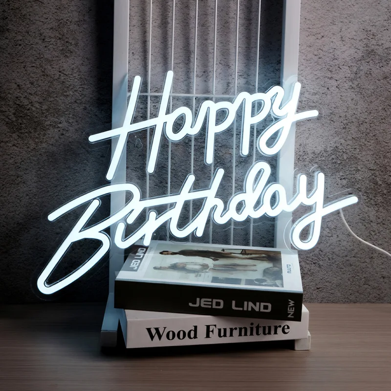 الإنجليزية مضيئة كلمة الاكريليك عيد ميلاد سعيد ضوء النيون أدى حزب المشهد ترتيب الضوء المحيط الزخرفية