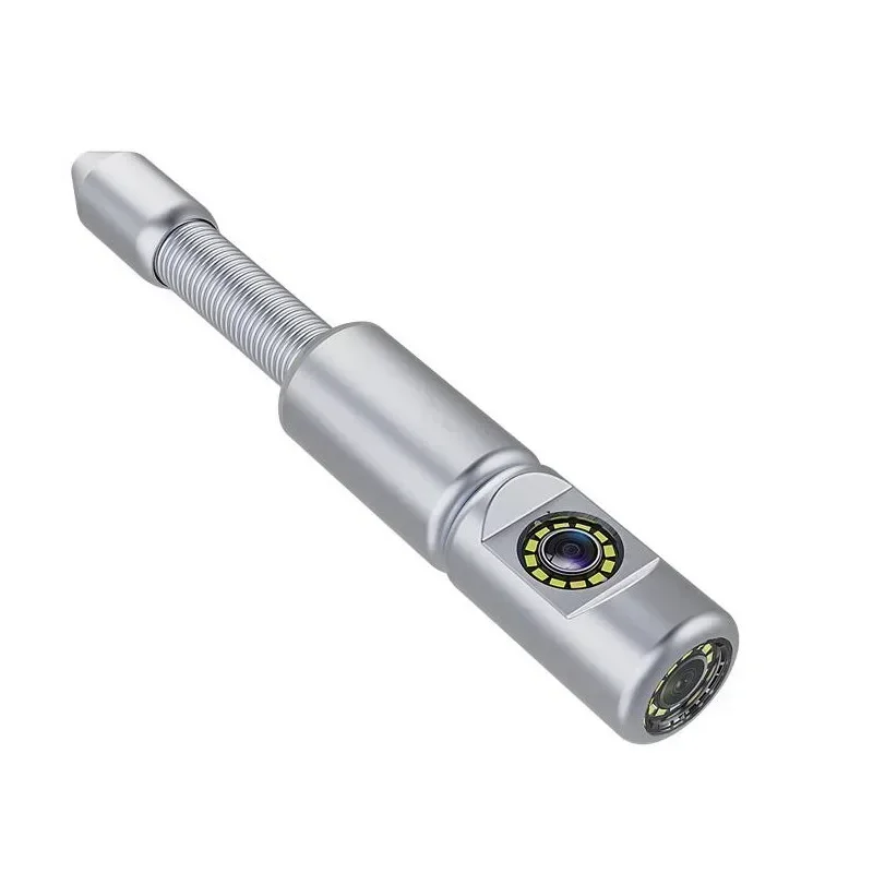 9 Inch 360 Degrees Rotate Double Lens Locator DVR Video Industrial Drain Plumbing Pipe Inspection Sewer Drain Camera