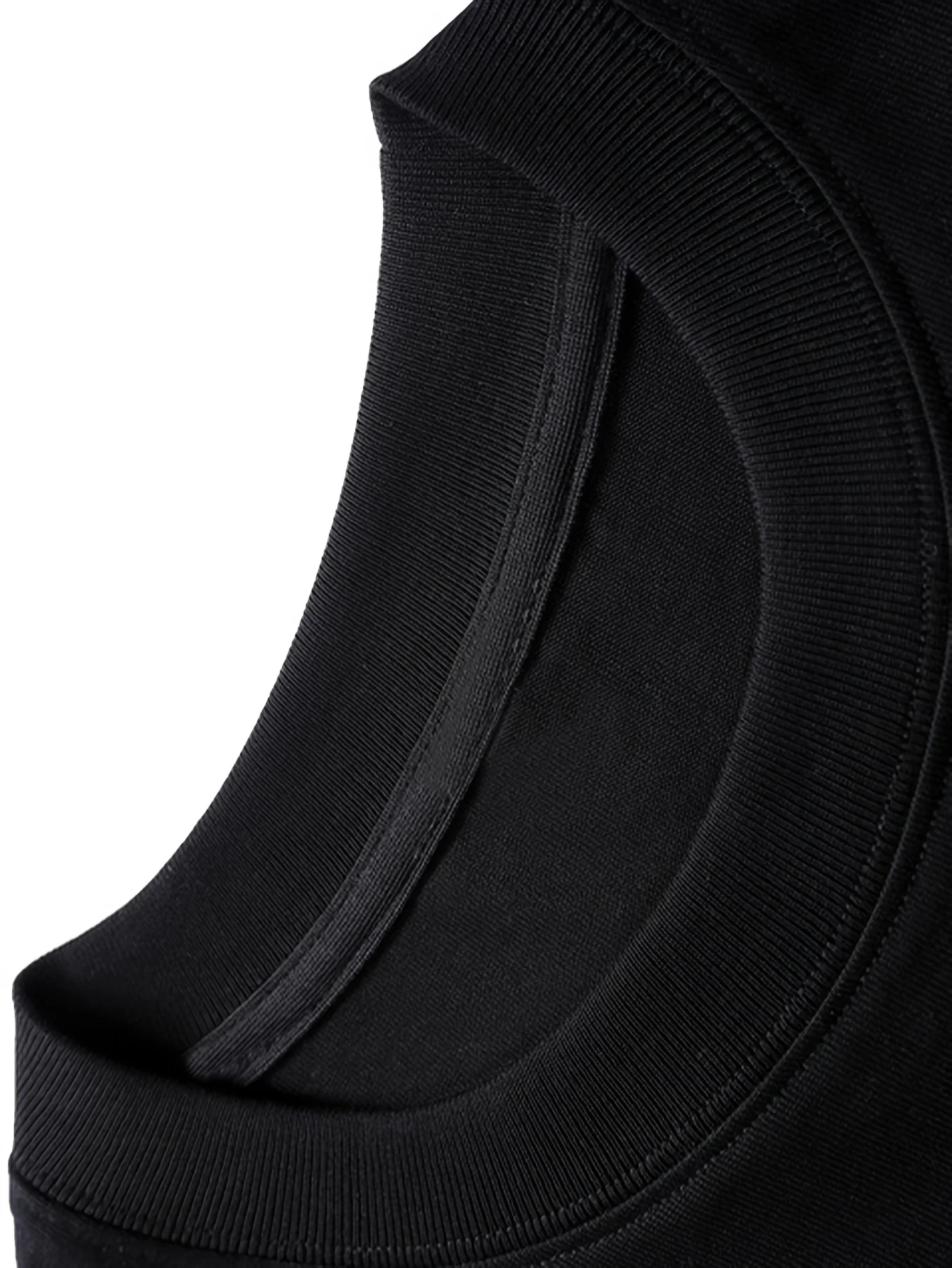 تي شيرت رجالي 100% من القطن الخالص فضفاض ومريح كاجوال رياضي DAKAK بنمط حروف مطبوع برقبة دائرية وأكمام طويلة #5