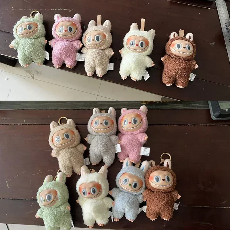 Nový labubu  monsters tlukot srdce macaron smalt obličej implicitní skříňka pvc bh figurka tabletop okrasa kawaii panenka kůzle vánoce dar