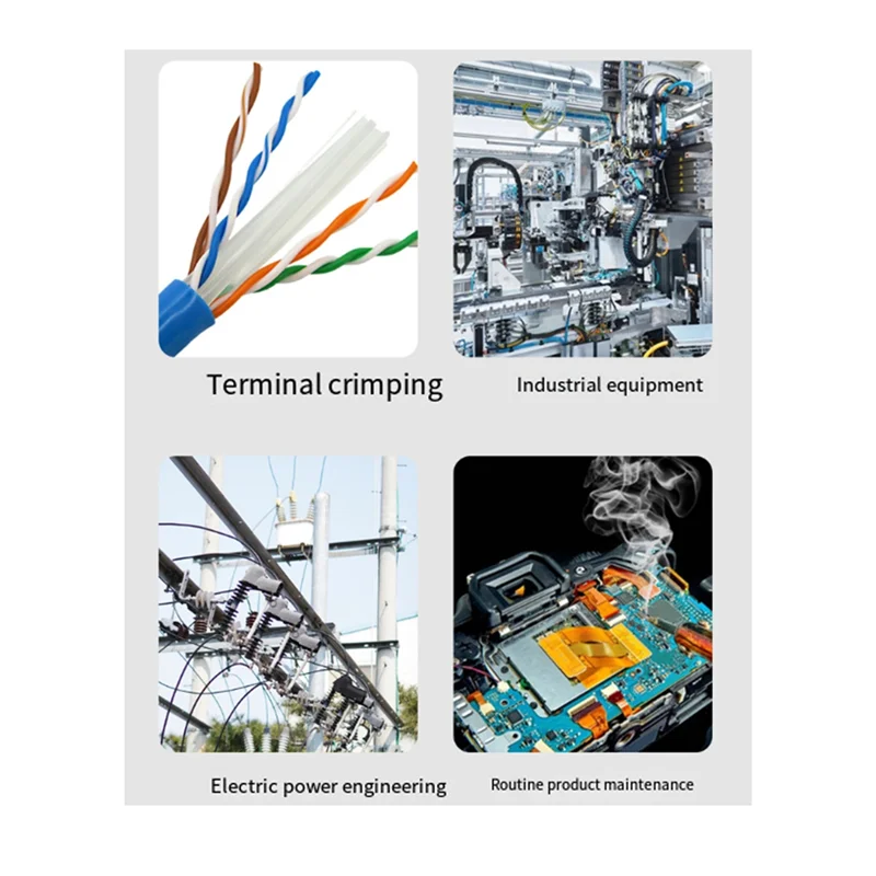 

SN-2549B Dupont Plug-In Spring Terminal Crimping Pliers For 2.54/2.0/3.96 Crimping 0.08-1.0 Square Crimping Tool