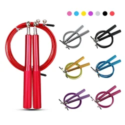 1PCS Crossfit Speed Jump Rope Professional Skipping Rope For MMA Boxing Fitness Skip Workout Training With Carrying Bag