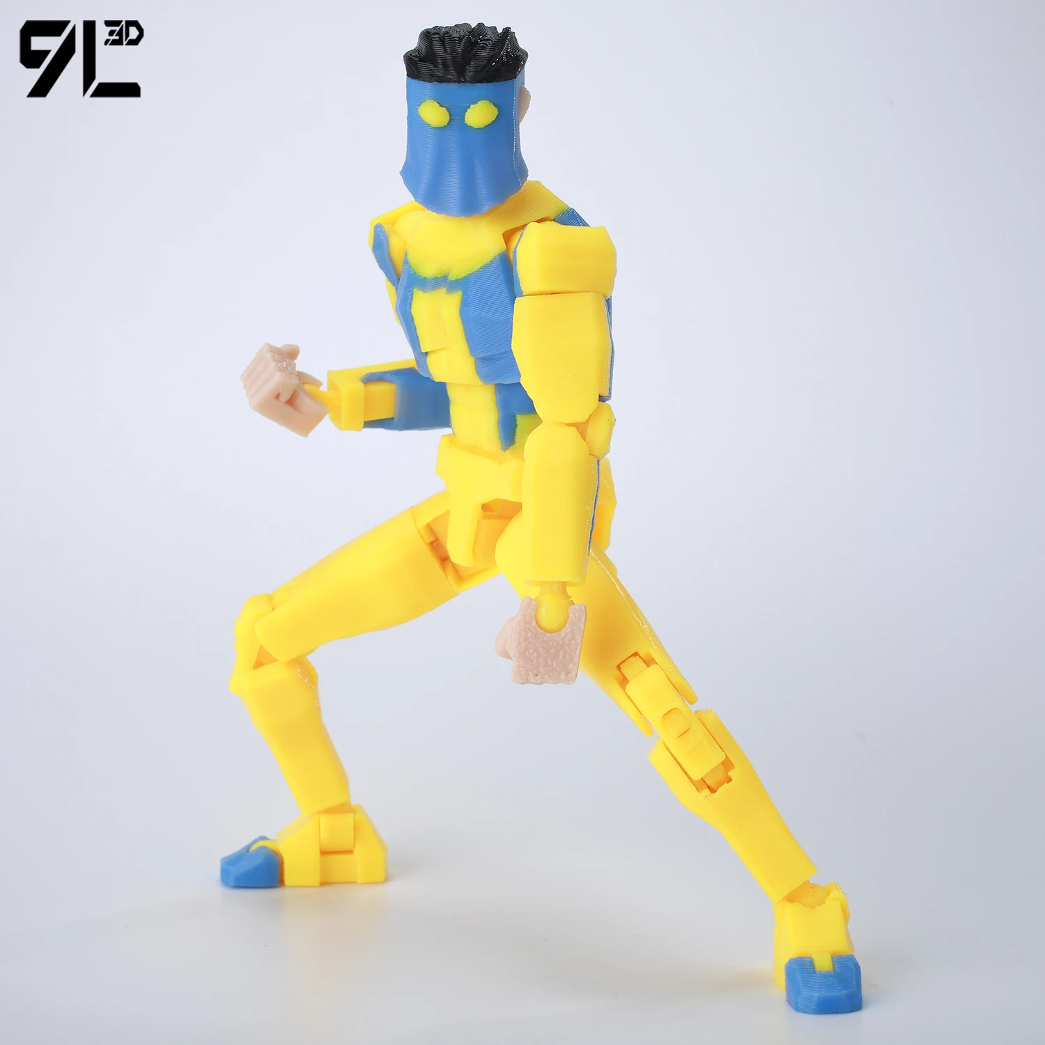 Jouets Lucky13 Ct 9L3D, marque Invincible, Anime, pose de frappe articulée, décor de bureau, cadeau pour jeunes, articulations anti-Stress T13