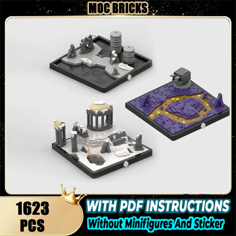 

Moc Building Blocks Star Movie Clone Castle Frontline Battle Model Technology Bricks DIY Assembly Construction Toy Holiday Gifts
