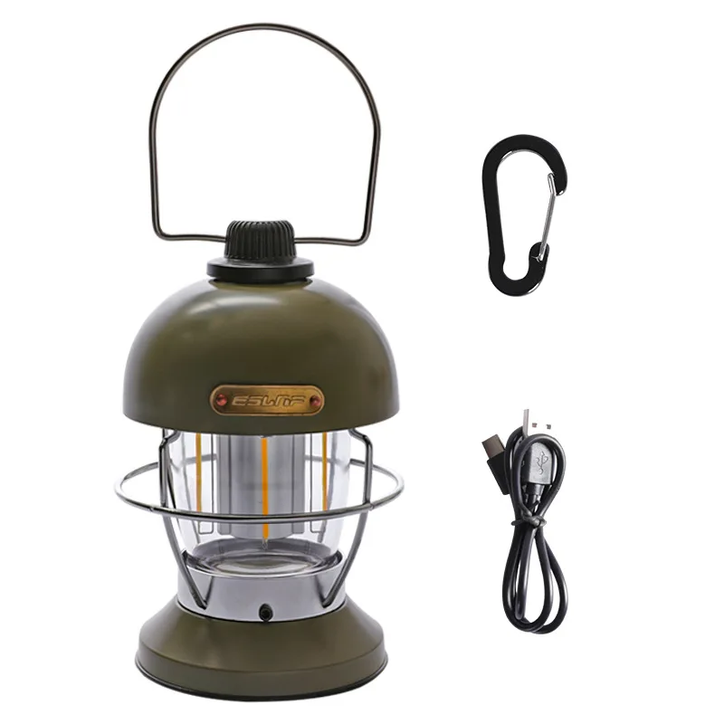 Super Bright Portable LED lamp Outdoor Mountaineering Hanging Tent Camping lamp Hook Multifunctional Camping lamp