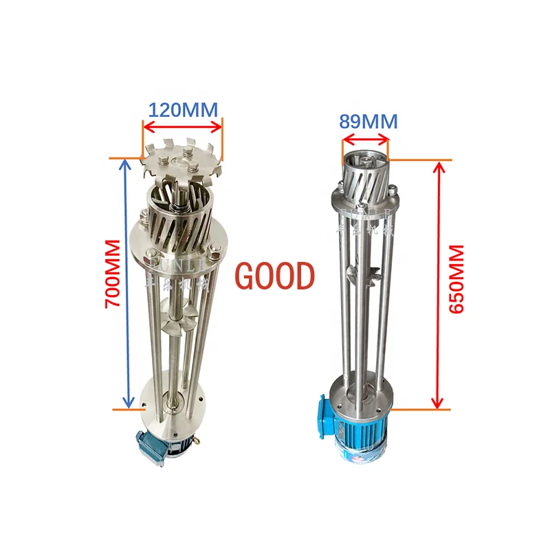 Stainless steel high shear emulsifier mixer homogenizer for    cream