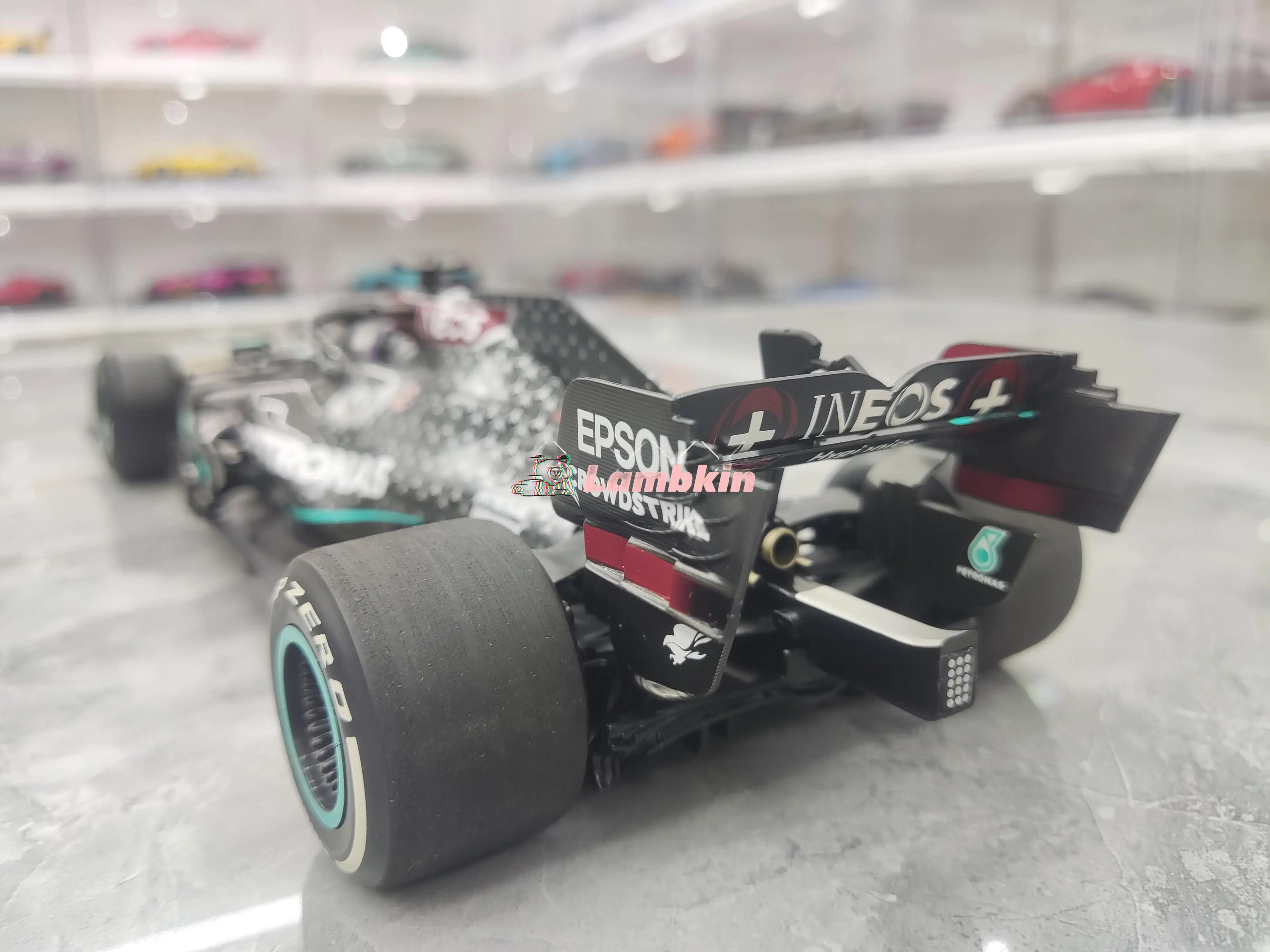 Minichamps 1:18 For 2020 UK W11 Hamilton Victory F1 Simulation Alloy Car Model