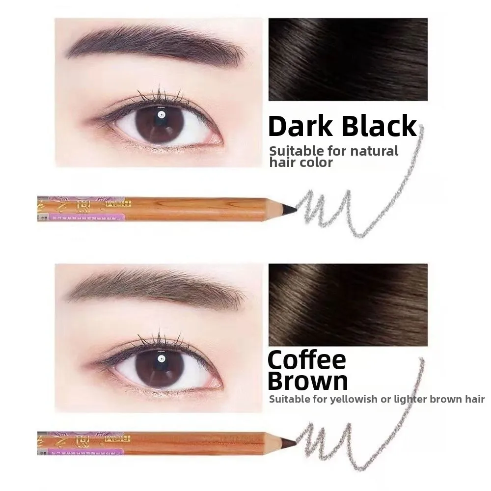 قلم حواجب احترافي برأسين مقاوم للماء وسهل تطبيق قلم حواجب العين Microblading قلم مكياج فني