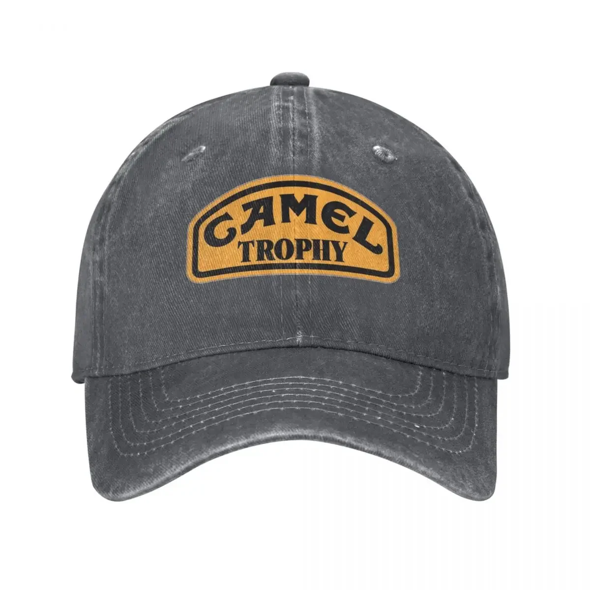 Gorra de Béisbol Unisex con Logotipo Clásico de Camel Trophy, Gorra Desgastada Estilo Vintage para Actividades al Aire Libre, Gorra Snapback