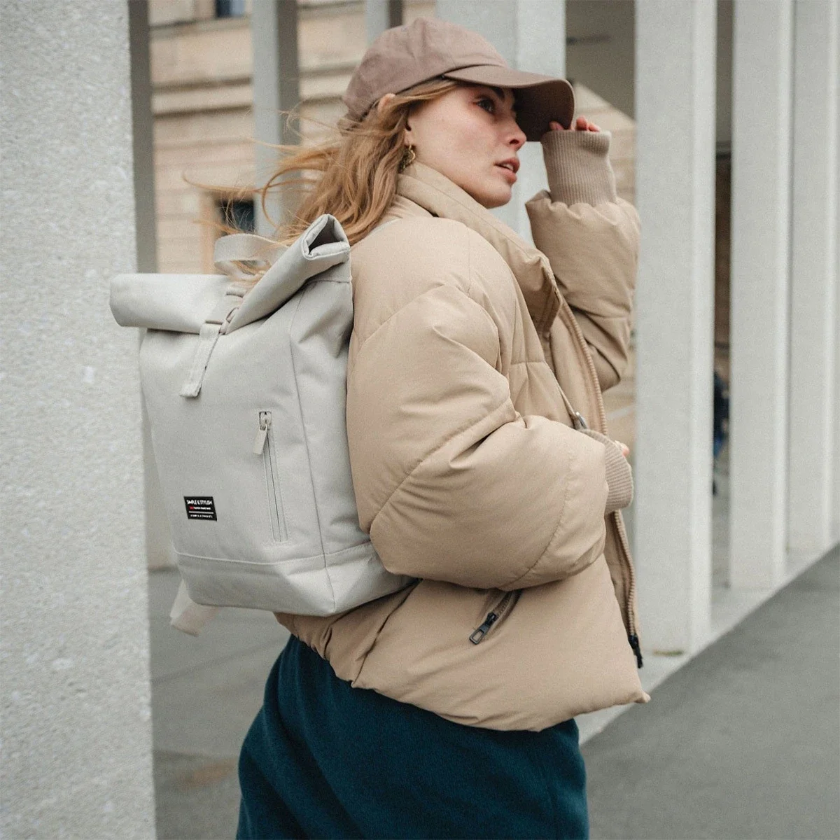 Mochila de viaje de gran capacidad, impermeable, multiespacio, bolsa para ordenador, mochila enrollable, mochila para estudiantes