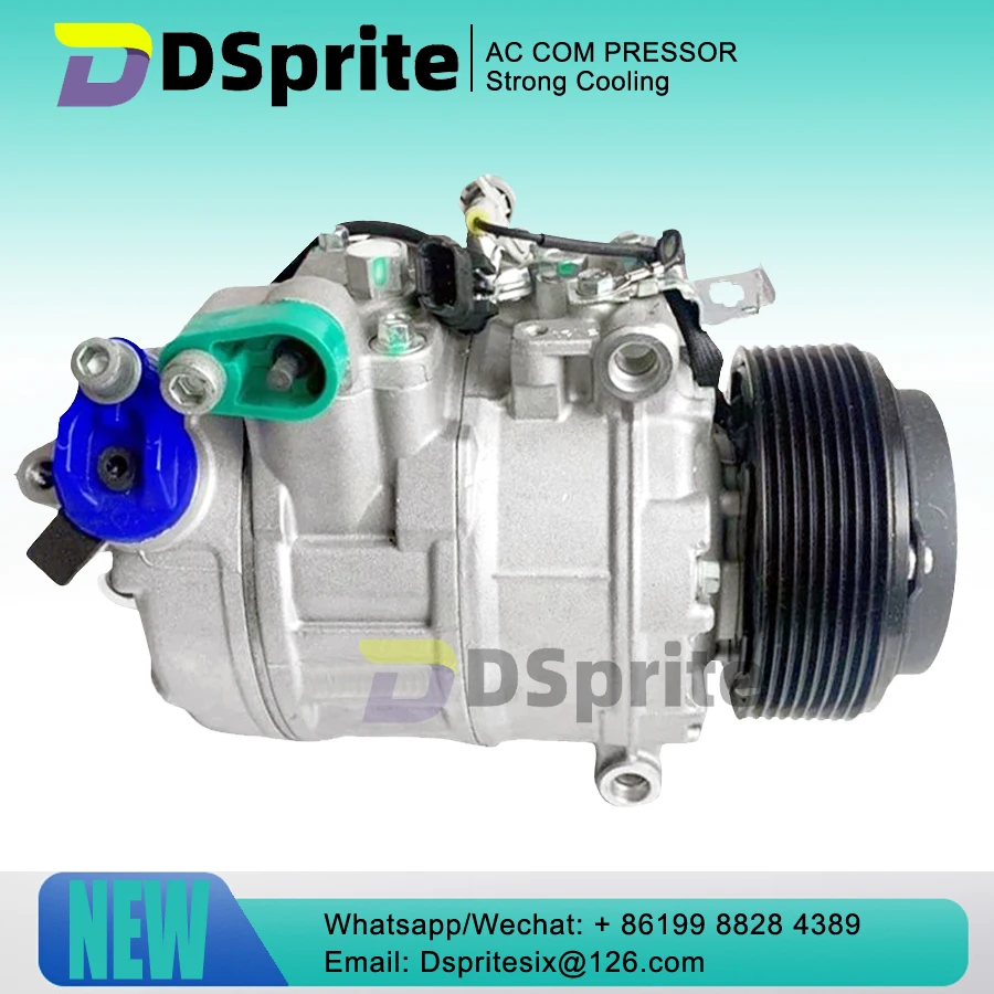 AC Compressor for BMW F01 F02 F03 F04 730i F10 F18 F11 530i 523i 528i Air Conditioning 9165808 64509196890 64529165808 9196890