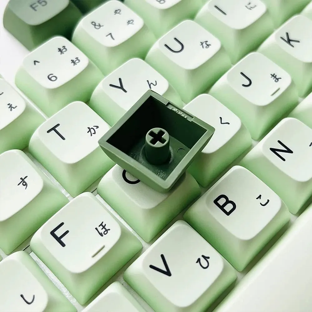 PBT Keycaps 123Keys XDA Profile Personalized Korean English Russian KeyCap For Cherry MX 104/87/61 Mechanical Keyboard