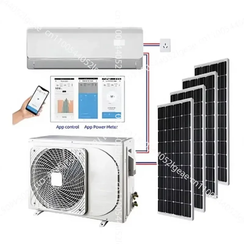 12000  AC/DC Direct Drive Solar Hybrid Split Air Conditioning Low Noise DC Inverter Household