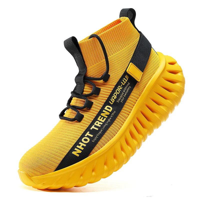 

Men Sports Running Shoes Breathable Lightweight Sneakers Outdoor Men's Running Shoes Athletic WalkingSneakers Casual Black