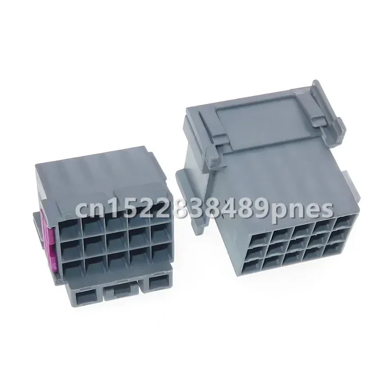 15 Pole 1-967628-6 Grey Car Wiring Harness Connector Automobile Modification Socket Parts Auto Unsealed Plug 1-967623-6 1-967628
