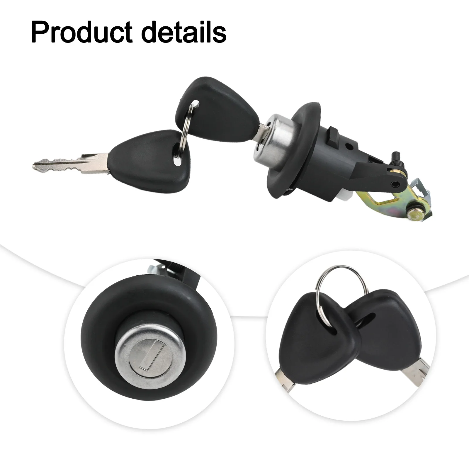 Trunk Lock 905020198R for Dacia For Logan 2008-2013 For Sandero 2008-2012 For Duster Rear Tailgate Replacement