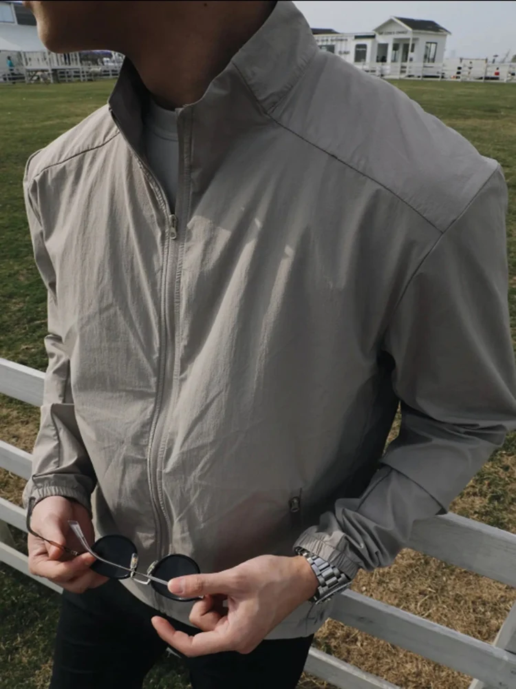 

Мужская легкая дышащая солнцезащитная куртка American Sle, летняя тонкая стерео одежда UPF50 по индивидуальному заказу, крутая одежда для кожи