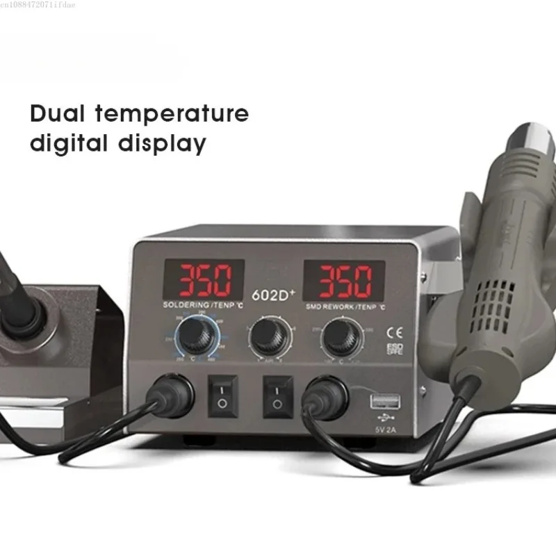 

Ba-602D+ Professional Digital Soldering Station 2 In 1 Pcb Soldering Station