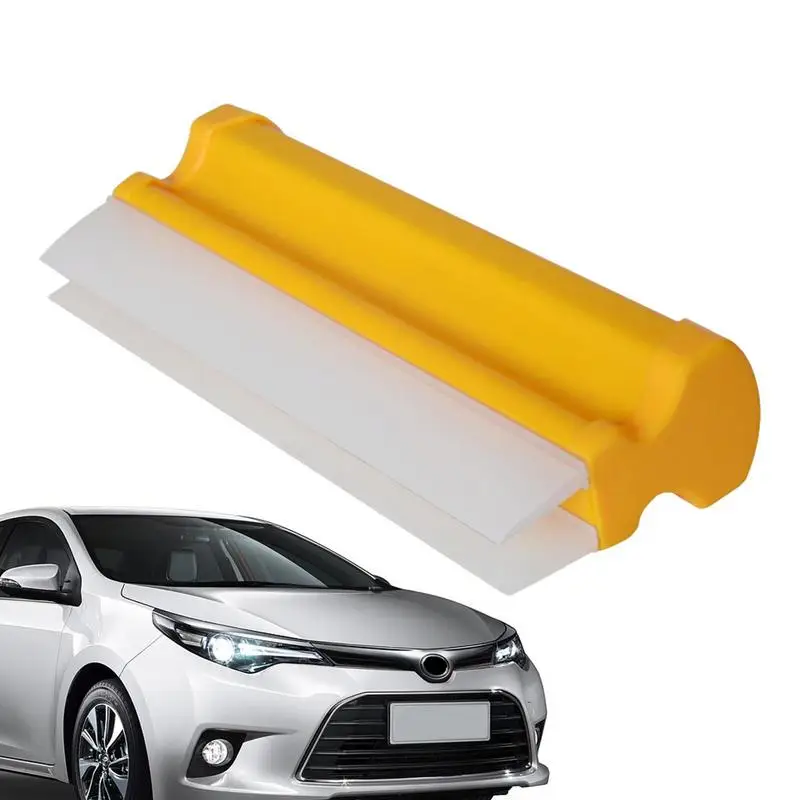 Car Window Squeegee T-Bar Shower Squeegee Automotive Cleaning Tool Car Dryer Double Row Silicone Squeegee For Car Home Use