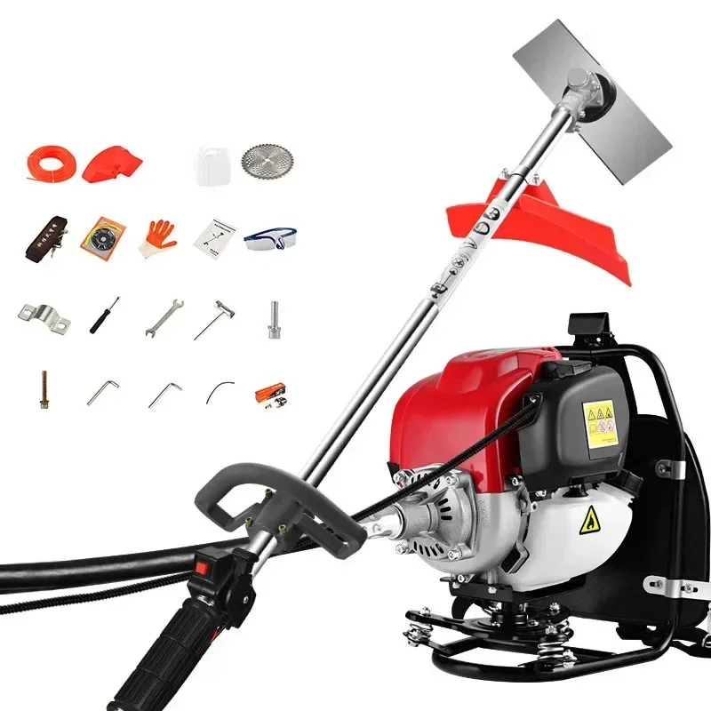 

31CC Household Backpack GX35 Brush Cutter Four Stroke Lawn Mower Small Engine Petrol Grass Trimmer Garden Tools