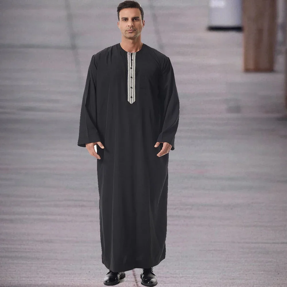 

Мужская исламская одежда: джеллаба, мусульманские тобы для мужчин, джубба, арабская роба, кафтан с длинным рукавом, дэффа, дишдаша